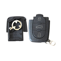 Κέλυφος κλειδιού με 3 κουμπιά Audi A3, A4, A6 2000 - 2004