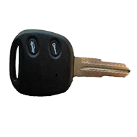Κέλυφος κλειδιού Daewoo Chevrolet με 2 κουμπιά