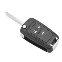 Κέλυφος αναδιπλούμενου κλειδιού Daewoo Chevrolet με 3 κουμπιά