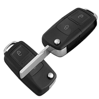Κέλυφος κλειδιού Skoda με 2 κουμπιά