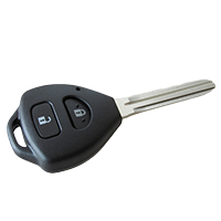 Κέλυφος κλειδιού Toyota με 2 κουμπιά